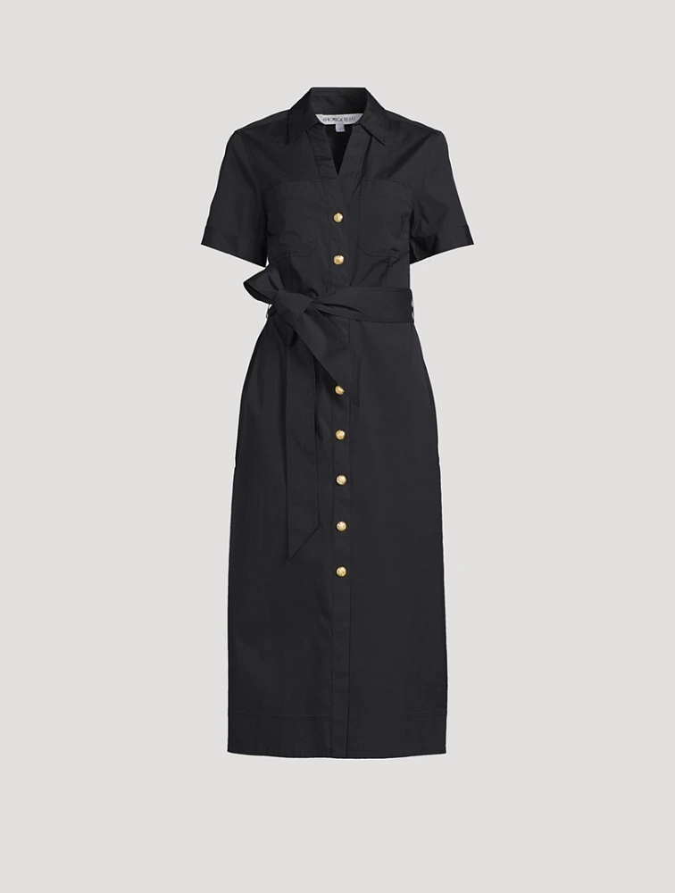 Tabby Belted Shirt Dress