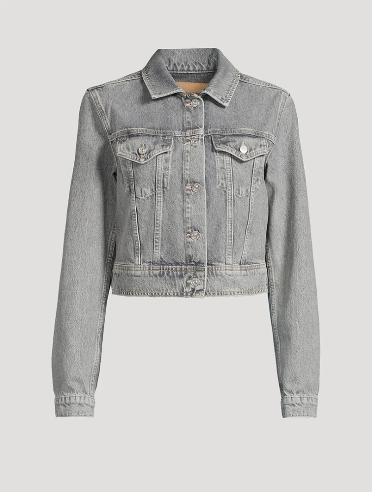 Chantal Cropped Denim Jacket