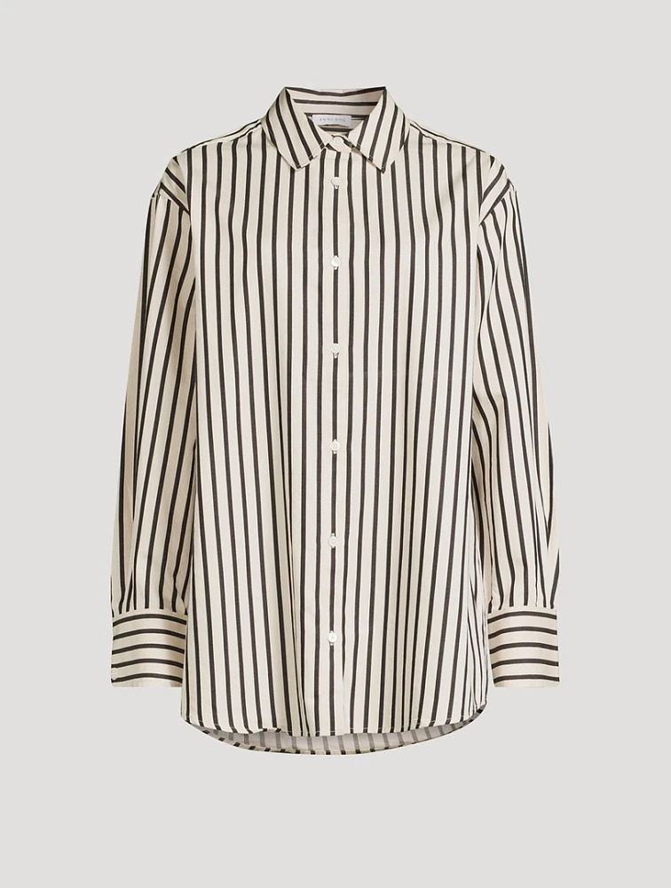 Plaza Shirt Stripe Print