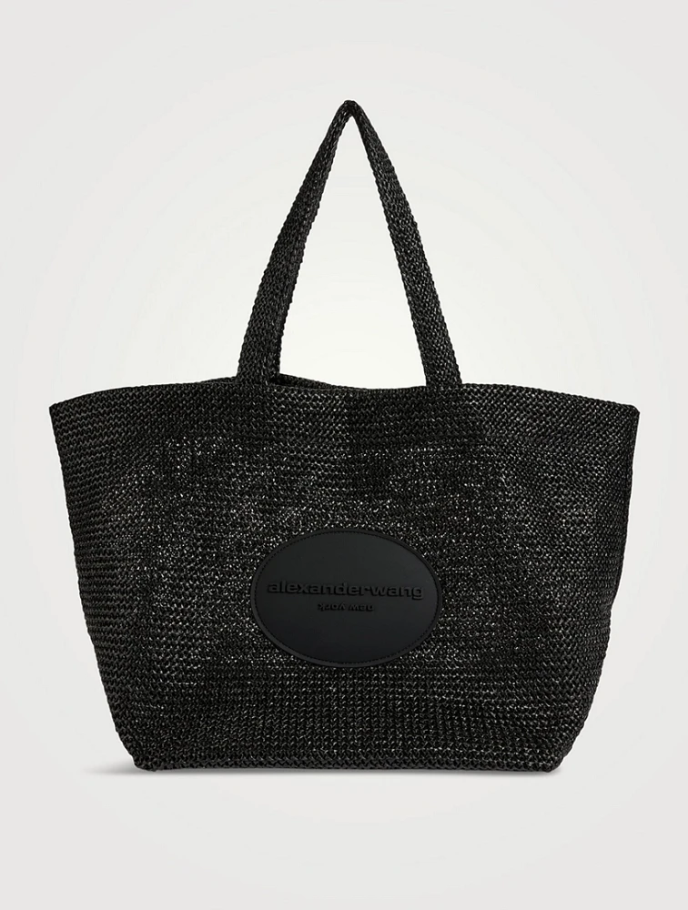 XL Punch Woven Tote Bag