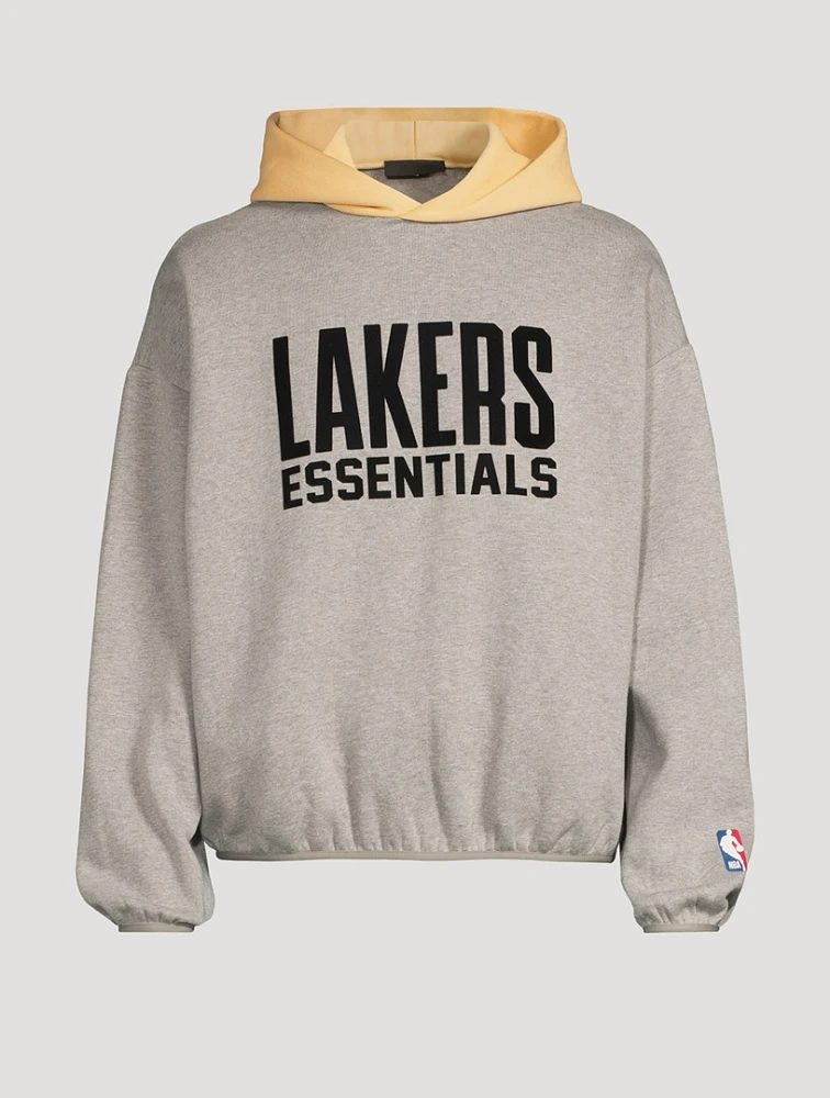 Fear of God Essentials x NBA Lakers Hoodie