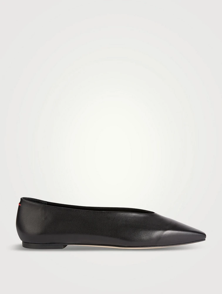 Betty Leather Ballet Flats