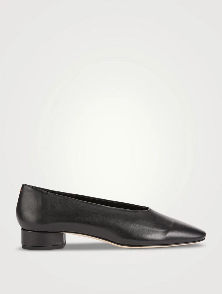 Delia Leather Pumps