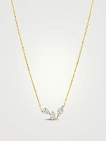 Dali 18K Gold Pendant Necklace