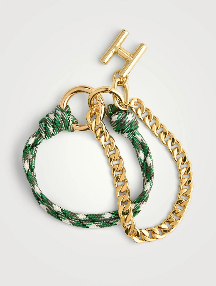 Initial H Bag Charm