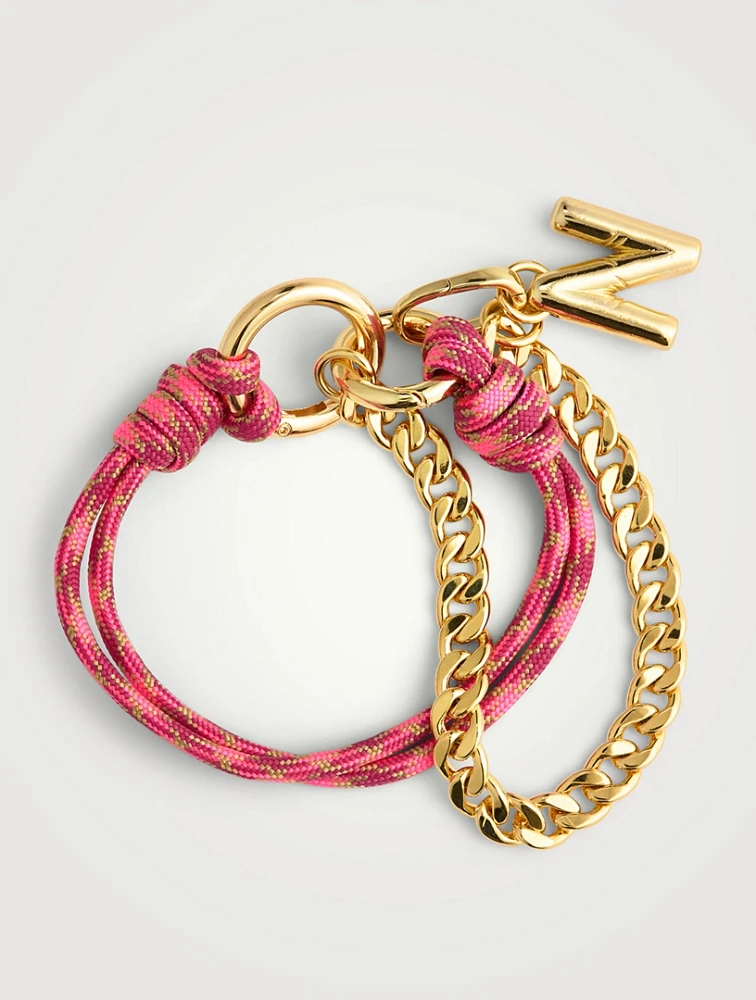 Initial N Bag Charm