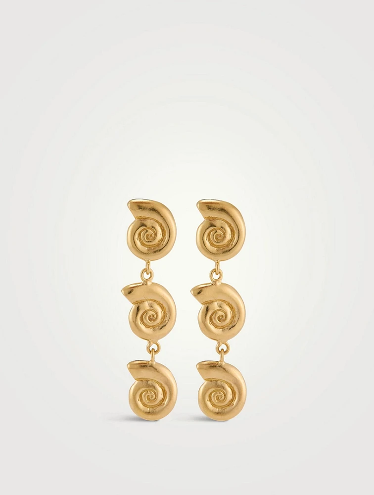 Sea Statement Drop Earrings