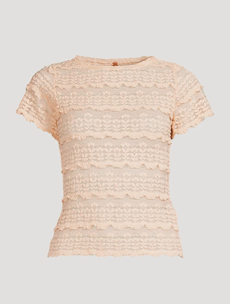 Angelina Lace T-Shirt