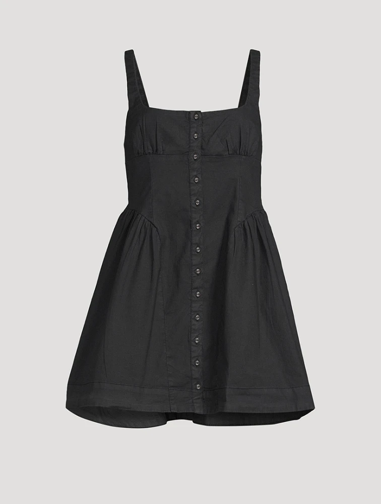 Astrid Oxford Mini Dress