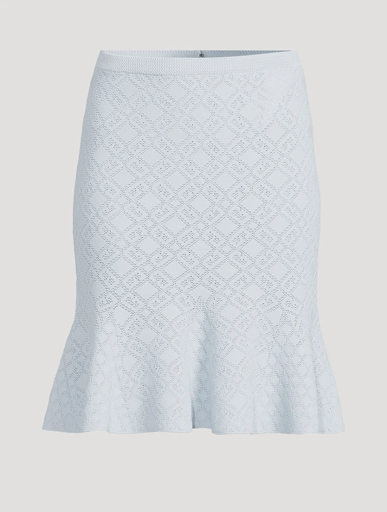 4G Jacquard Skirt