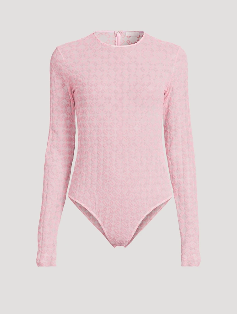 Monogram 72 Tulle Bodysuit