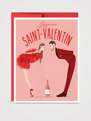 Rose Romance Valentine's Day Greeting Card