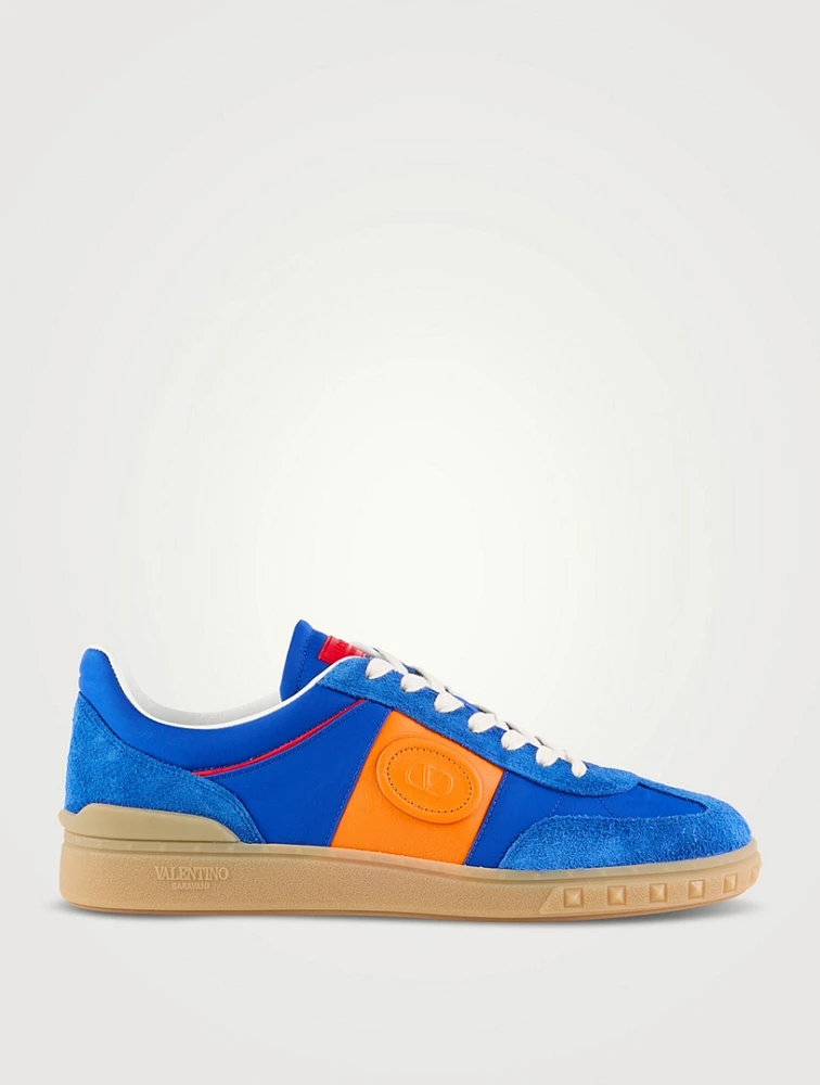 Upvillage Leather And Nylon Sneakers