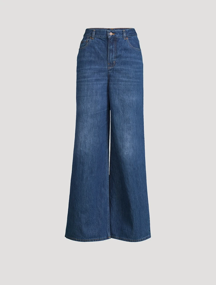 Wide-Leg Jeans