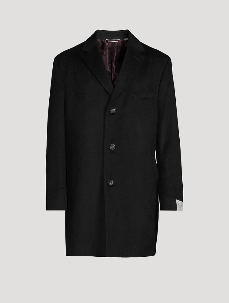 Wool And Cashmere Topcoat