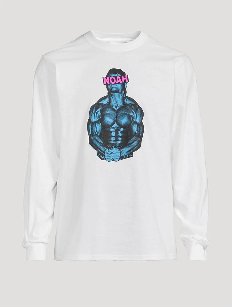 The Pain Cave Printed Long-Sleeve T-Shirt
