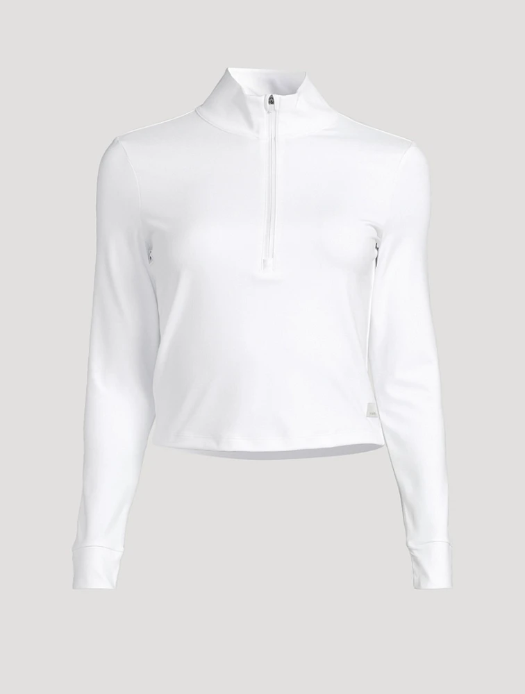 Studio Half-Zip Top