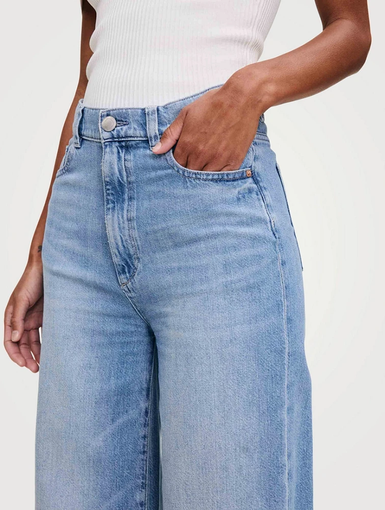 Hepburn Wide-Leg Jeans