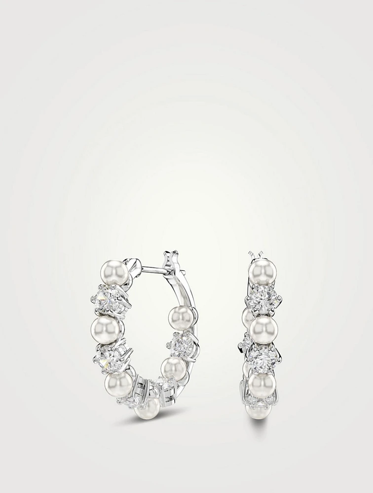 Matrix Crystal Drop Earrings