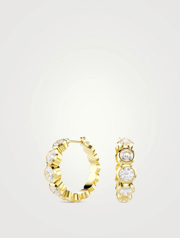 Imber Crystal Hoop Earrings