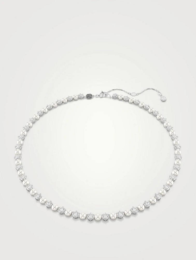 Matrix Crystal Tennis Necklace