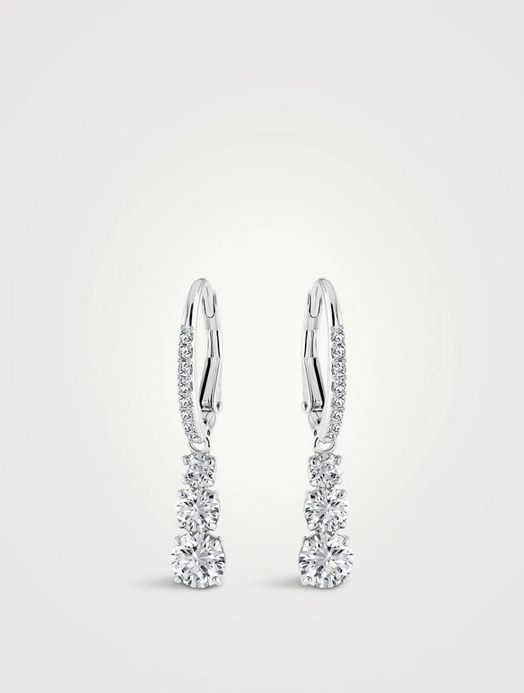 Stilla Attract Crystal Hoop Earrings