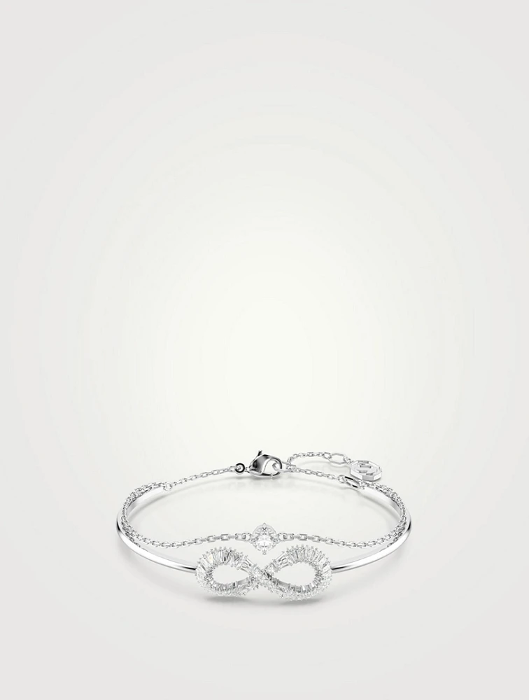 Hyperbola Crystal Bangle Bracelet