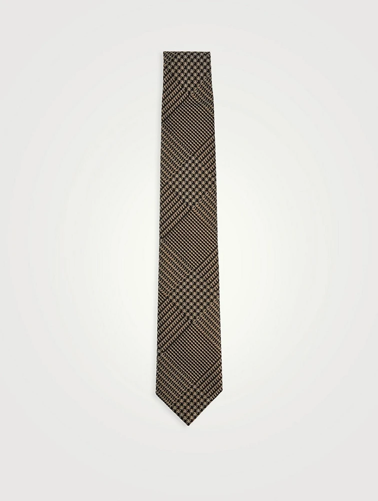 Patterned Silk Tie