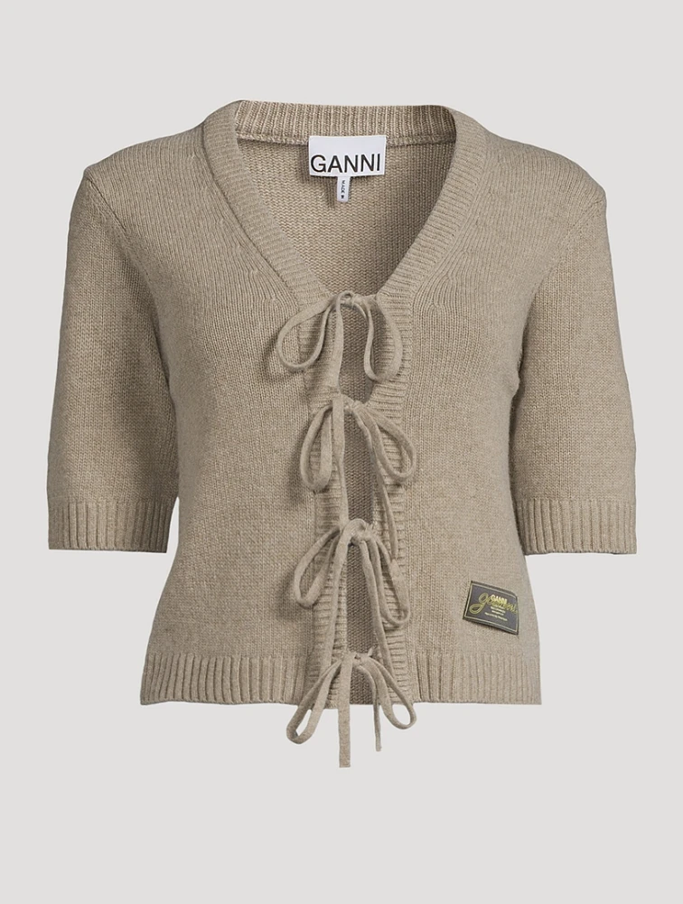 Tie-Front Cardigan