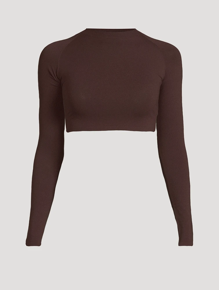 Second Skin Knit Crop Top