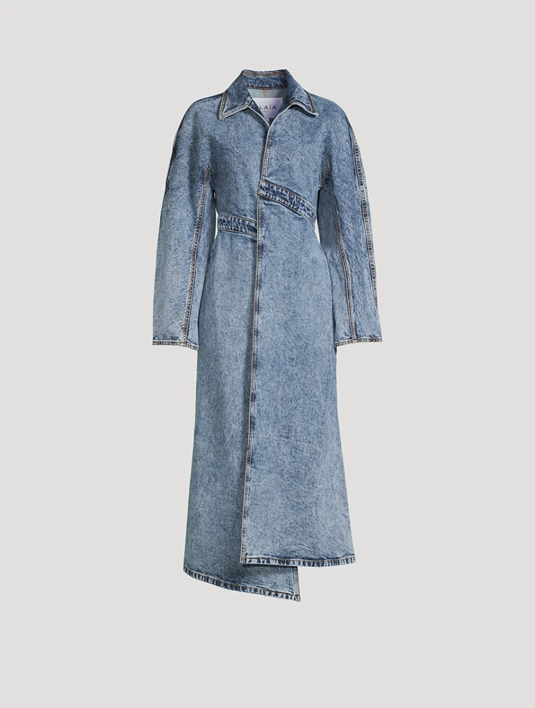 Denim Trench Coat