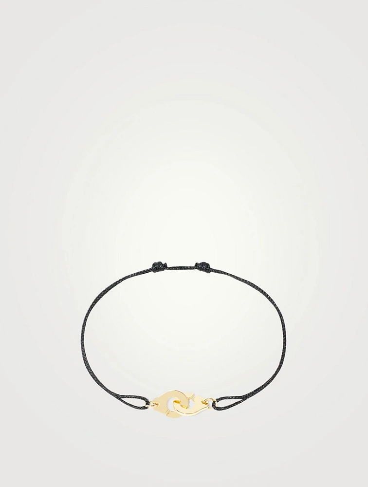 Menottes dinh van R8 18K Gold Cord Bracelet