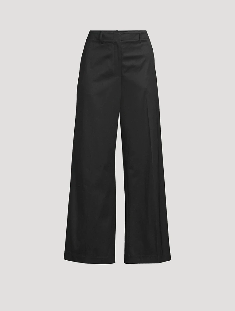 Straight-Leg Chino Trousers