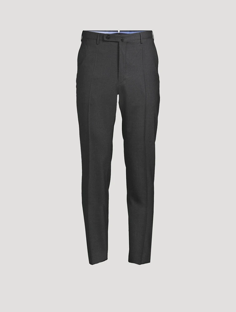 Wool Slim-Fit Trousers