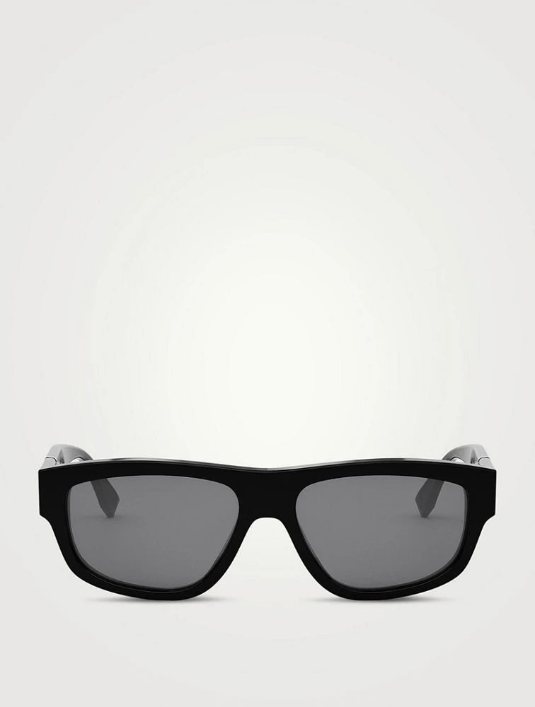 Fendi Diagonal Geometric Sunglasses