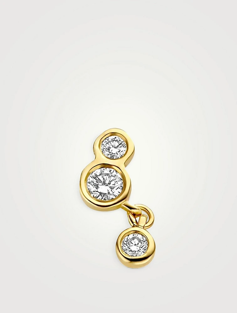 18K Gold Riva Earring