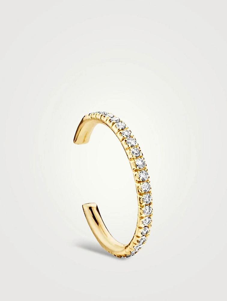 Stria 18K Gold Earcuff
