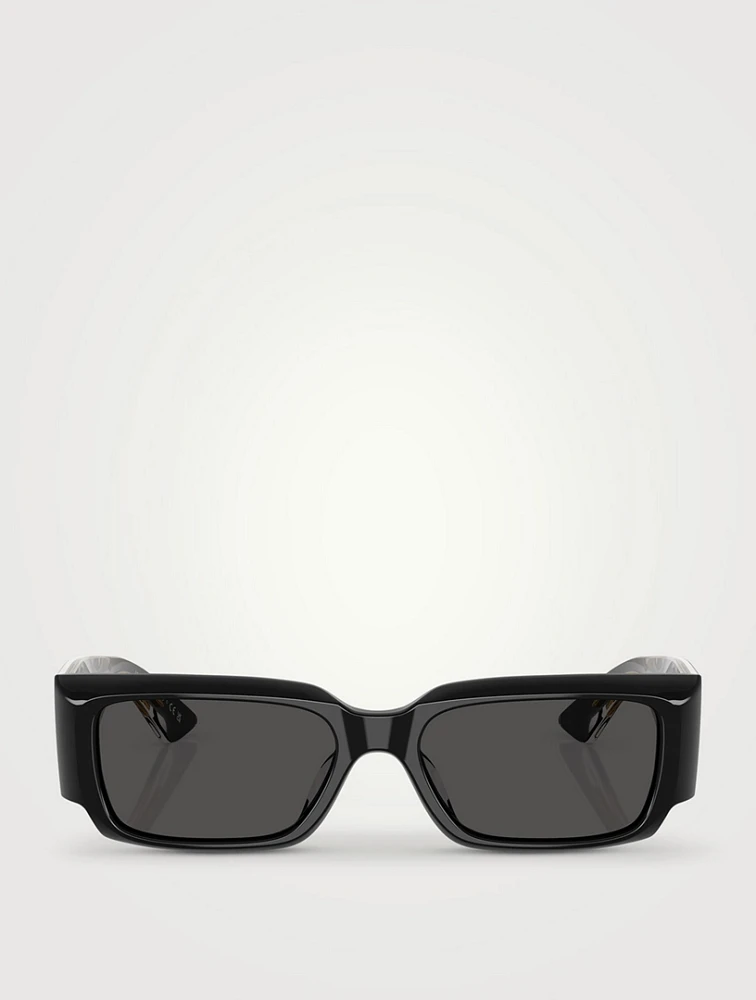 Oliver Peoples x Khaite 1995C Rectangular Sunglasses