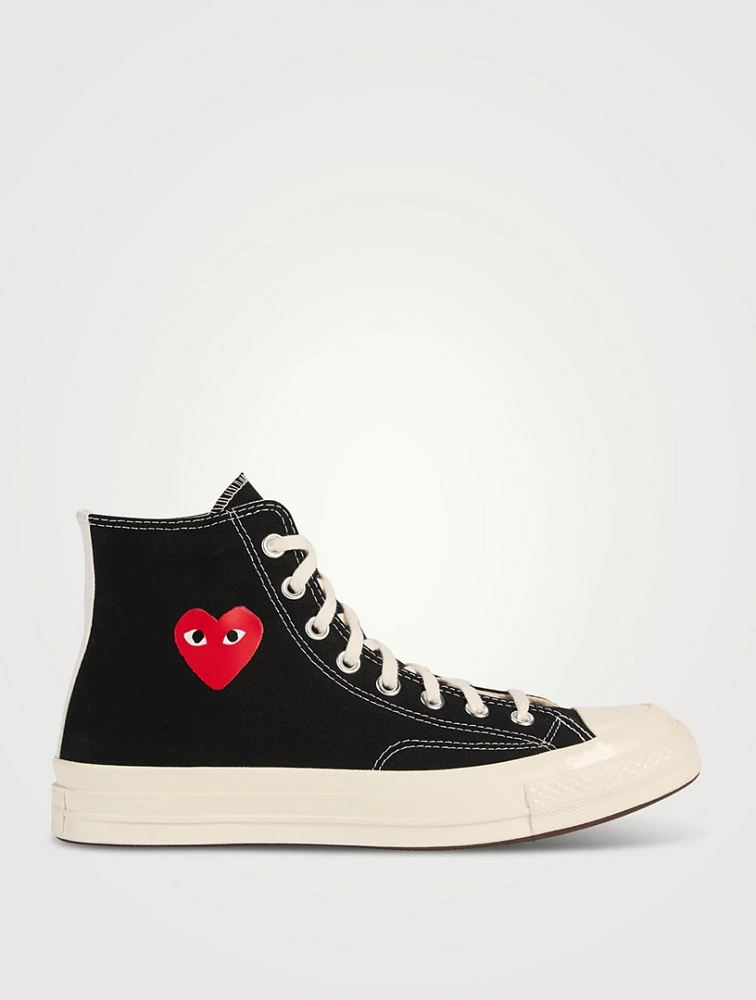 CDG PLAY x Converse Chuck 70 High-Top Sneakers