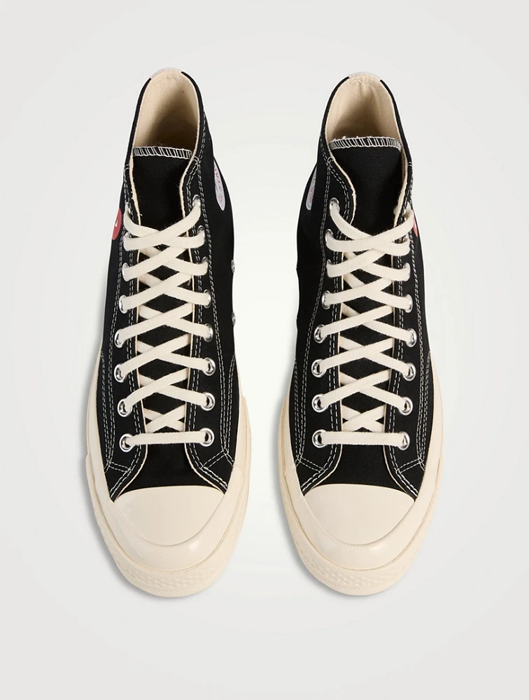 CDG PLAY x Converse Chuck 70 High-Top Sneakers