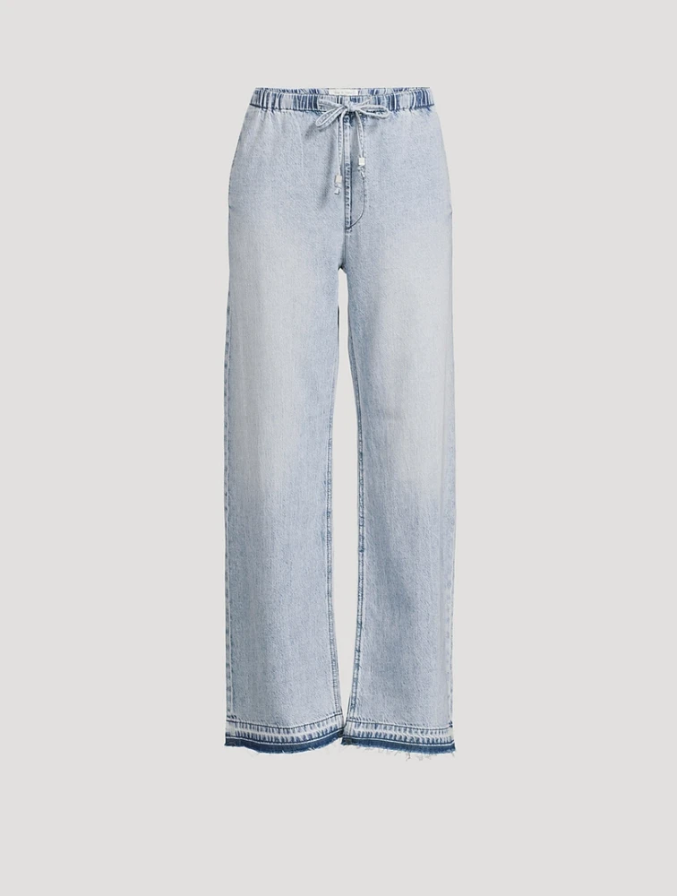 Logan Wide-Leg Denim Pants