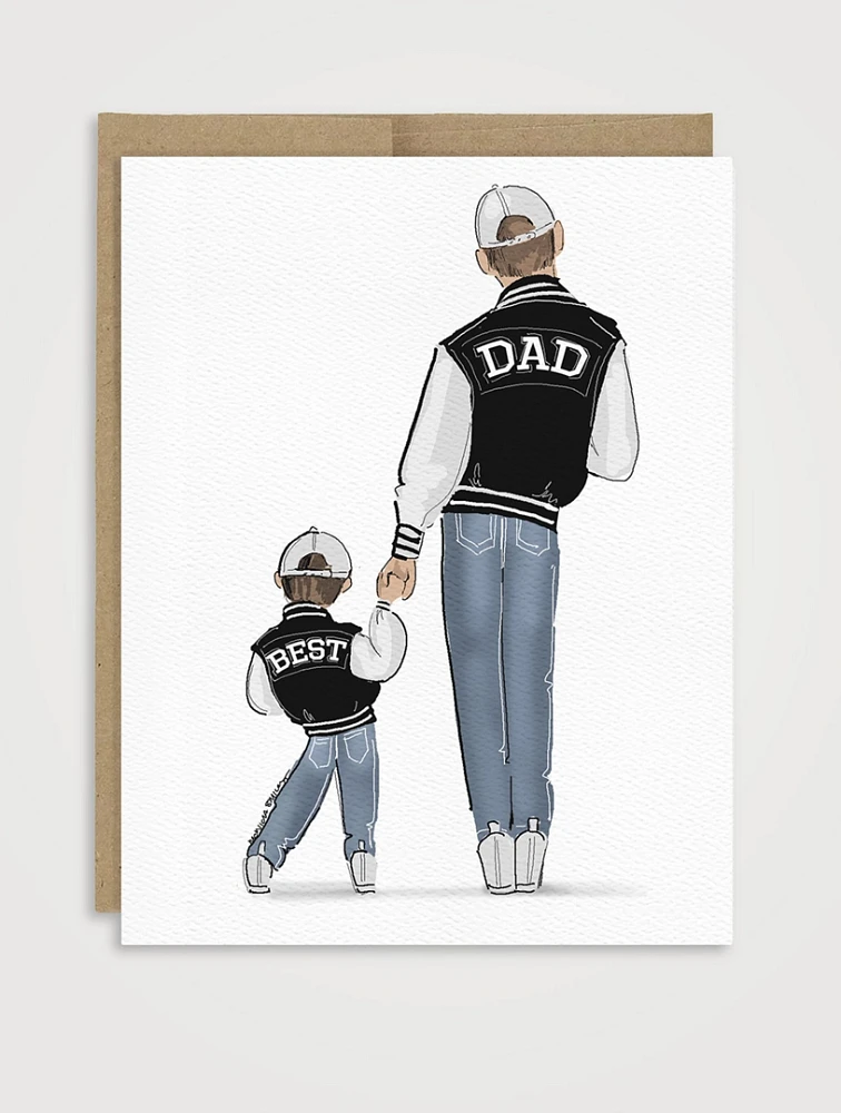 Best Dad Father's Day Card