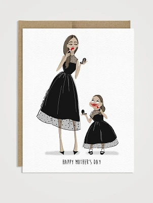 Little Lipstick Mother's Day Greeting Card
