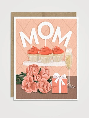 Caring Cupcakes Mother's Day Greeting Card
