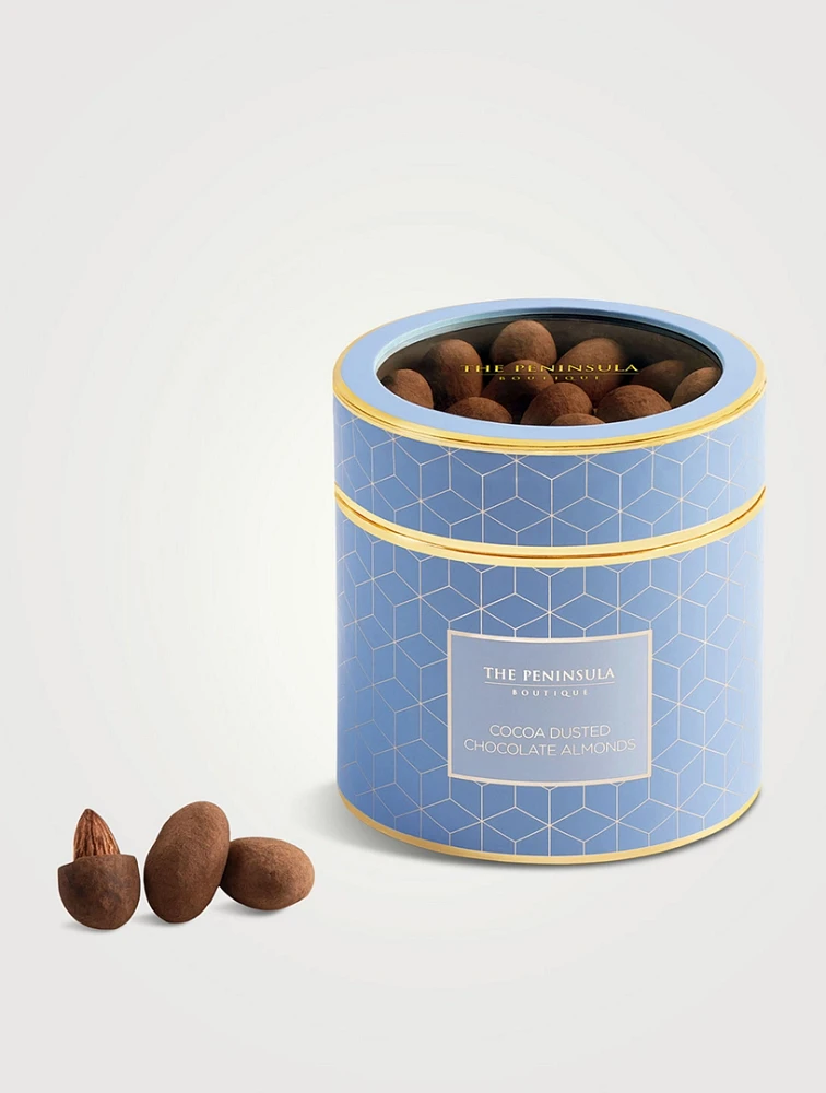 Cocoa Dusted Chocolate Almonds