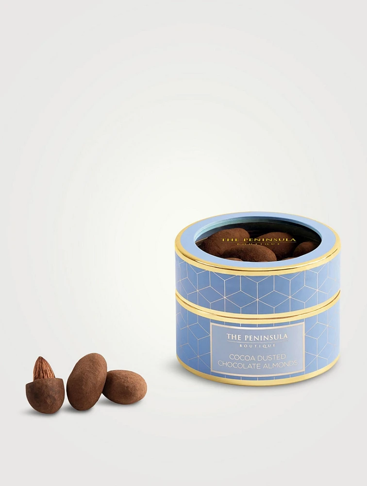 Cocoa Dusted Chocolate Almonds