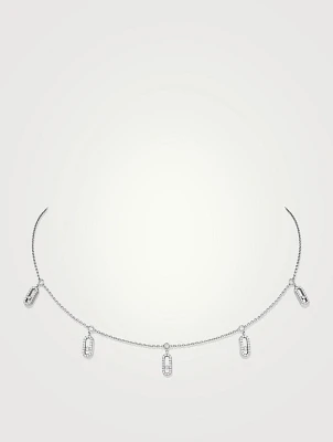 Move Uno 18K Gold Necklace With Diamonds