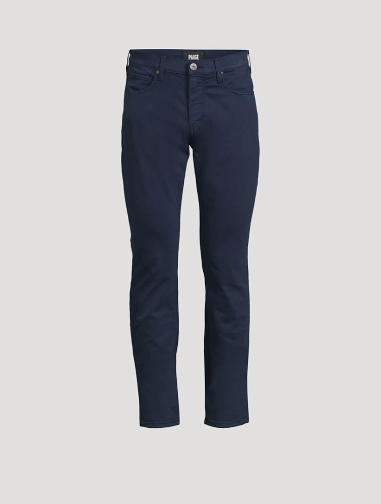 Lennox Twill Slim-Fit Pants