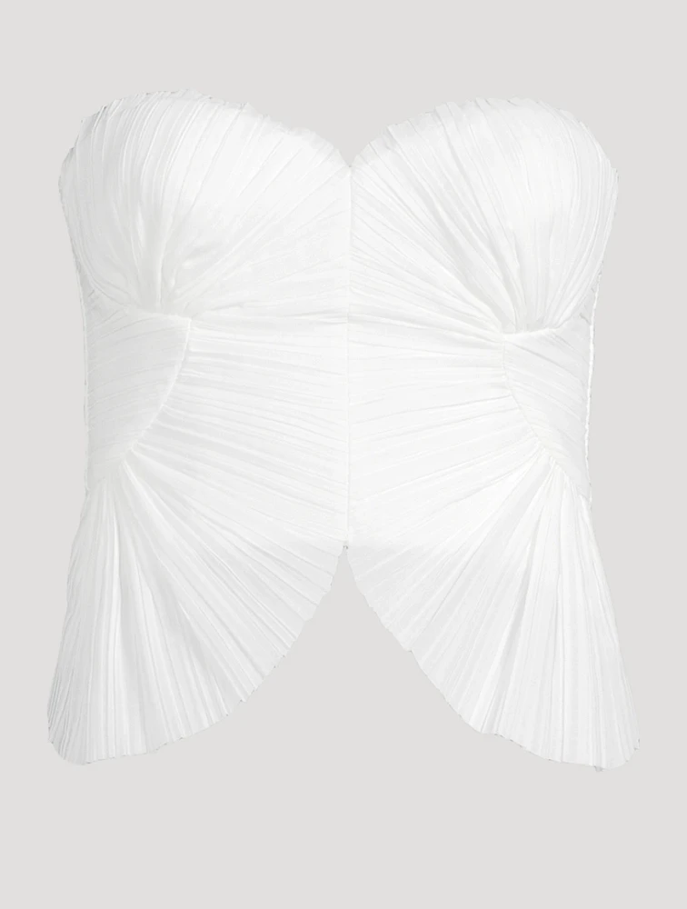 Jace Plissé Corset Top