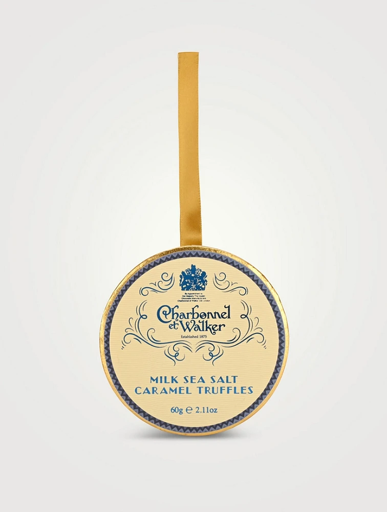 Milk Sea Salt Caramel Truffles Ornament